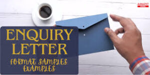 Enquiry Letter Class 10